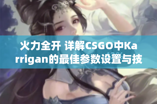 火力全开 详解CSGO中Karrigan的最佳参数设置与技巧