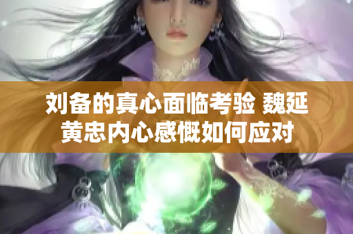 刘备的真心面临考验 魏延黄忠内心感慨如何应对