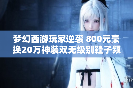 梦幻西游玩家逆袭 800元豪换20万神装双无级别鞋子频出