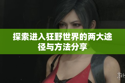 探索进入狂野世界的两大途径与方法分享