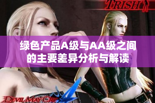 绿色产品A级与AA级之间的主要差异分析与解读