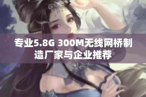 专业5.8G 300M无线网桥制造厂家与企业推荐
