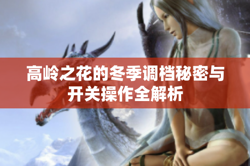 高岭之花的冬季调档秘密与开关操作全解析