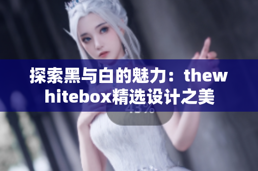 探索黑与白的魅力：thewhitebox精选设计之美