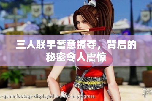 三人联手蓄意掠夺，背后的秘密令人震惊