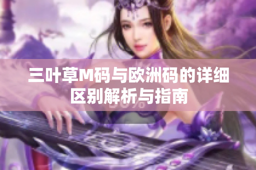 三叶草M码与欧洲码的详细区别解析与指南