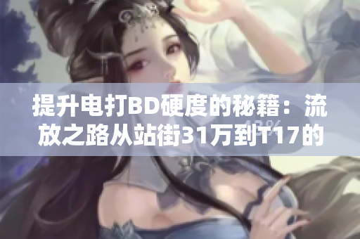 提升电打BD硬度的秘籍：流放之路从站街31万到T17的逆袭之路