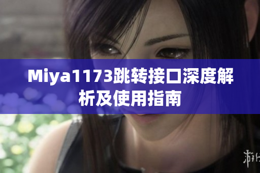 Miya1173跳转接口深度解析及使用指南