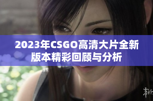 2023年CSGO高清大片全新版本精彩回顾与分析