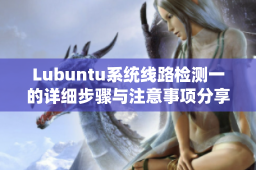 Lubuntu系统线路检测一的详细步骤与注意事项分享