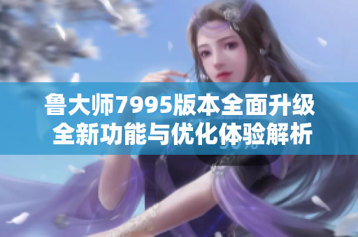 鲁大师7995版本全面升级 全新功能与优化体验解析