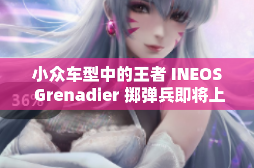 小众车型中的王者 INEOS Grenadier 掷弹兵即将上市销售