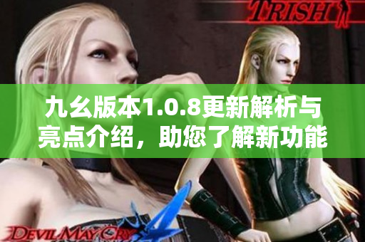 九幺版本1.0.8更新解析与亮点介绍，助您了解新功能