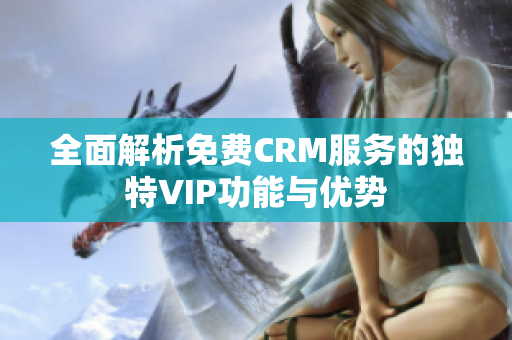 全面解析免费CRM服务的独特VIP功能与优势