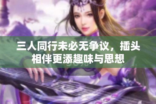 三人同行未必无争议，插头相伴更添趣味与思想