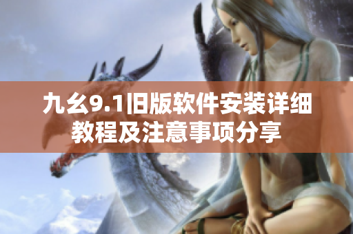 九幺9.1旧版软件安装详细教程及注意事项分享