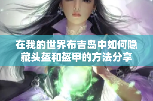 在我的世界布吉岛中如何隐藏头盔和盔甲的方法分享