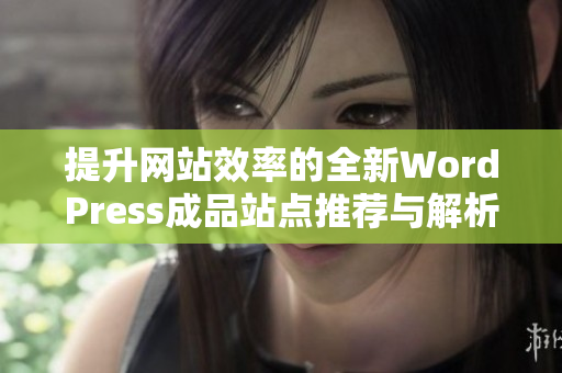 提升网站效率的全新WordPress成品站点推荐与解析