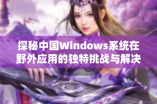 探秘中国Windows系统在野外应用的独特挑战与解决方案