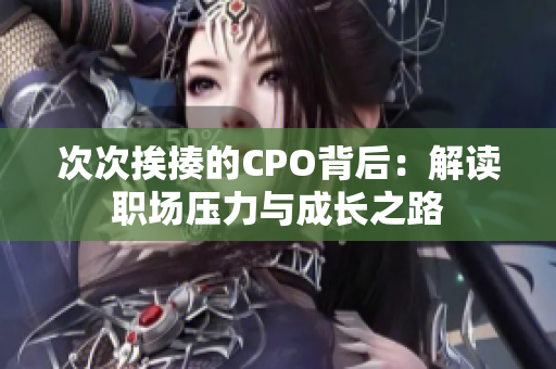 次次挨揍的CPO背后：解读职场压力与成长之路