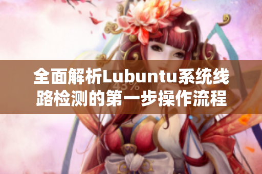 全面解析Lubuntu系统线路检测的第一步操作流程